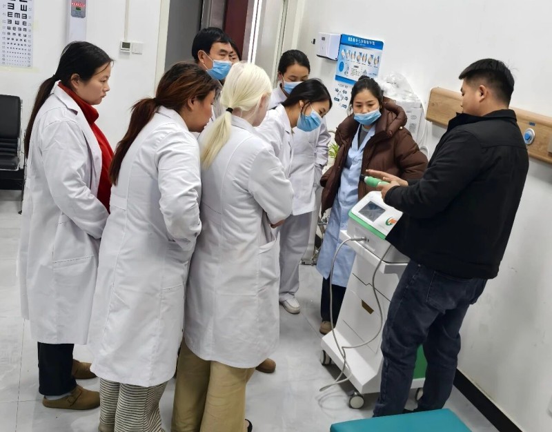 凱思特助力洛陽醫療機構開展RSWT氣壓彈道式沖擊波療法